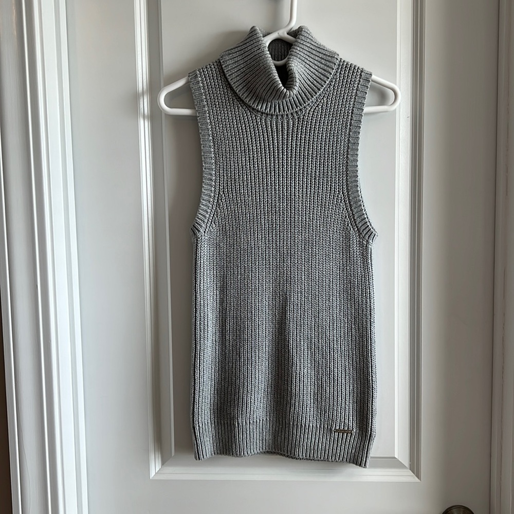Michael Kors Cable Sleeveless Sweater